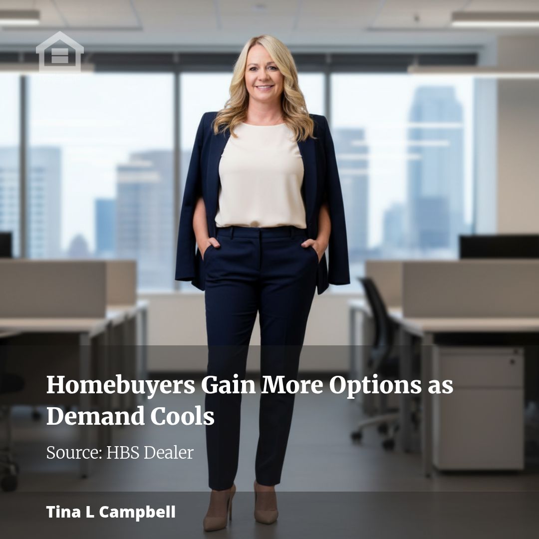 Homebuyers Gain More Options as Demand Cools